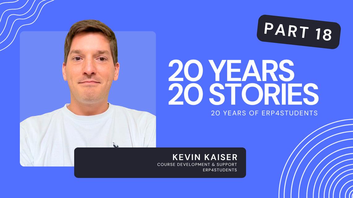 20 Years – 20 Stories: Kevin Kaiser (Part 18)